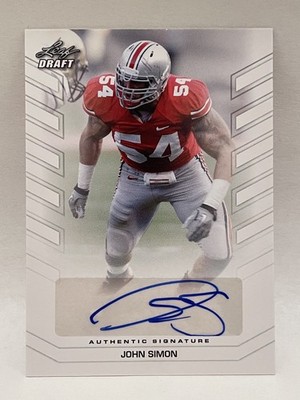2013 Leaf Draft John Simon Rookie Auto