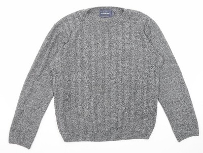 Schwarzer Pullover Pulli Herren UK Größe S Topman