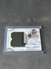 Jacob deGrom 2018 Topps Diamond Icons Jumbo Patch Auto Autograph 22/25
