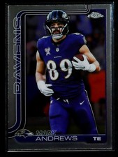2025 Topps Chrome Mark Andrews #23 Baltimore Ravens