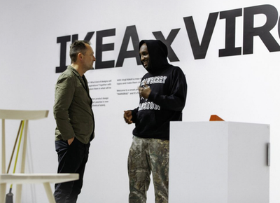IKEA x Virgil Abloh MARKERAD Receipt Rug Off White 90x200 cm 2'11