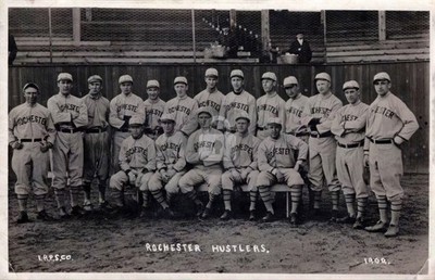 Rochester NY Baseball Team Base Ball Hustlers 1909 RPPC Photo Postcard ...