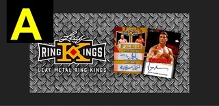 MANNY PACQUIAO 2026 Leaf METAL RING KINGS 1 case 10 box break A