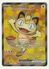 Meowth ex 107/88 NM Pokemon TCG Full Art Pokémon Perfect Order Textured