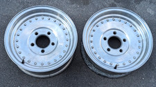 Center Line 14 Silver Alloy 5 X 434 Rims Pair