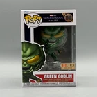 Funko Pop! Marvel #1168 Green Goblin Metallic Spider-Man Boxlunch Exclusive New