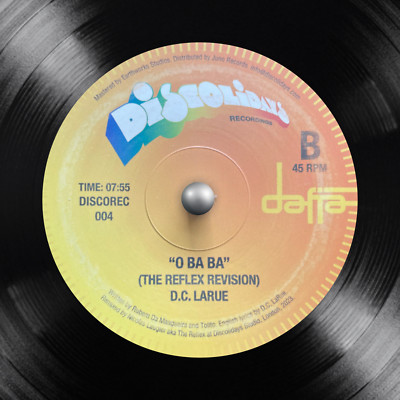 D.C. LaRue  | Overture | O Ba Ba | The Reflex Revisions | 12'' Vinyl
