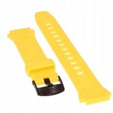 Genuine Replacement Watch Factory Band 18mm Yellow Rubber Strap Casio W-756-9A