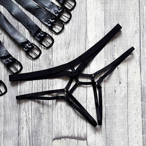 Sexy-Dessous-Damen-Schrittbandage-Tangas-Höschen-G-String-Unterwäsche - Bild 10 von 16