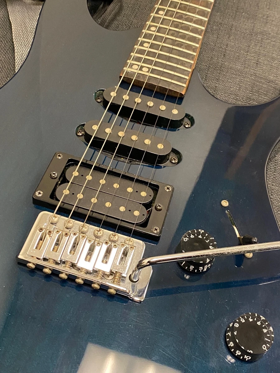 Used Washburn WR150 Electric Guitar Blue Sparkle Color eBay