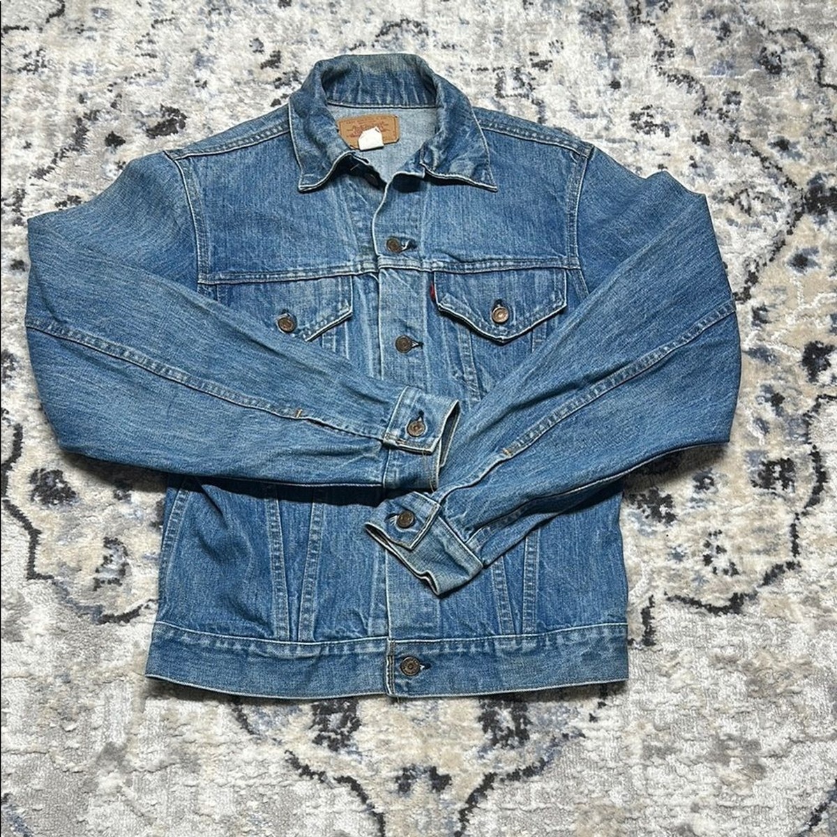 ジャケット・アウター Levi's 71205 Size 40L Made in U.S.A. 🔥 Vintage Levi's 71205 USA Trucker Jacket Men's 38 | Red Tab