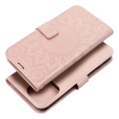 FÜR OPPO RENO 14F 5G - MUSTER BOOK Schutz Hülle Etui Handy Case MANDALA PINK