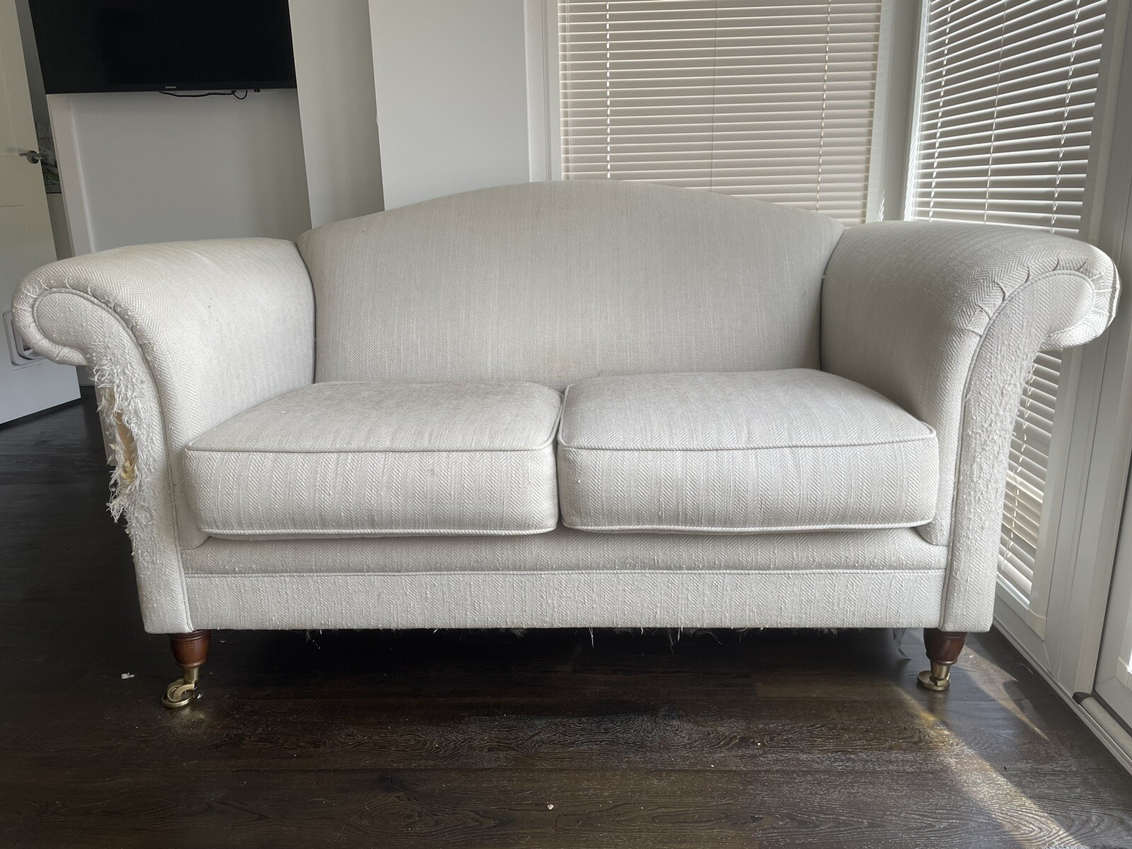 Laura Ashley Gloucester 2 Seater Sofa For Reupholstering eBay