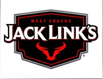 2025 Jack Link's Logo Sticker Card Decals Protein Meat Snacks Rare Insert