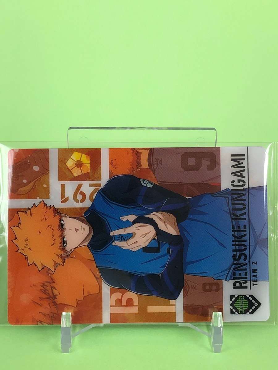 100日の郎君様 トレカ Rensuke Kunigami Team Z Blue Lock Wafer Card N1-03 BANDAI Kodansha
