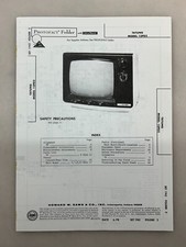 Tatung 12PD2 Service Manual Sams Photofact Free Shipping