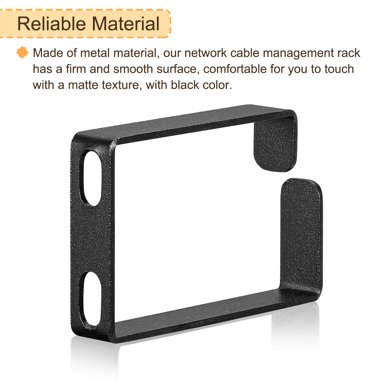 10 Sets Server Rack Cable Management D Ring Hooks Wire Cable Organizers