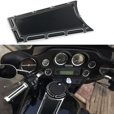 Black Dash Insert Tank Cover For Harley FLT FLHTC Electra Glide Classic 89-07 US