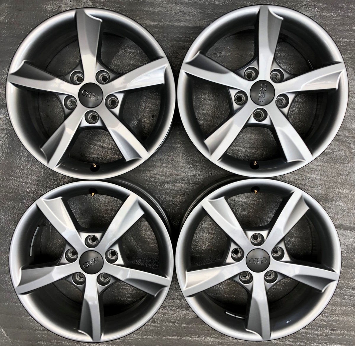 4 Orig Audi Alufelgen 6Jx16 ET48 8V0071496 A3 8V F3431 | eBay