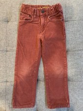 Kids corduroy pants. Giving vintage vibes. Rust colored unisex SIZE 4Yrs