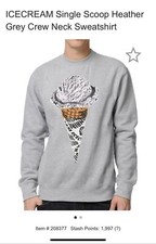 Vintage BBC Ice Cream Sweatshirt Mens M Billionaire Boys Club Pullover Crewneck