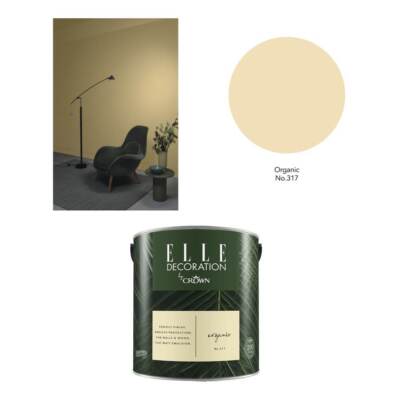 Elle Decoration 2,5 Liter Premium Wandfarbe Matt No. 317 Organic - Creme