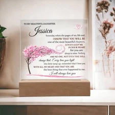 (ENV) Night light lamp for daughter | Christmas gift for daughter| Birthday gift