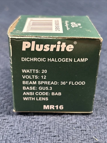 Plusrite 20W Dichroic Lamp MR16 Flood New - Picture 6 of 7