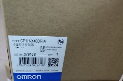 NEW OMRON Programmable Controller CP1H-X40DR-A CP1HX40DRA