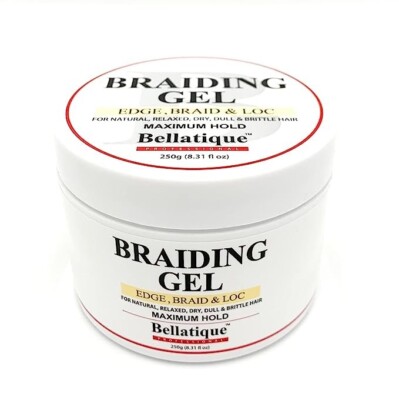 Bellatique - Professional Maximum Hold Edge, Braid & Loc 8.81 Oz 250 grams
