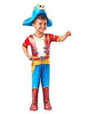 Rubies Toddler Boys Santiago Of The Seas Pirate Jumpsuit Halloween Costume 2T