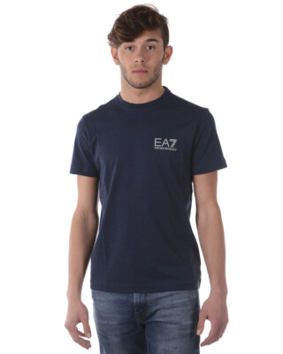 Emporio Armani EA7 T-Shirt Sweatshirt Man Blue 3ZPT51PJ30Z 3502 Sz L MAKE OFFER