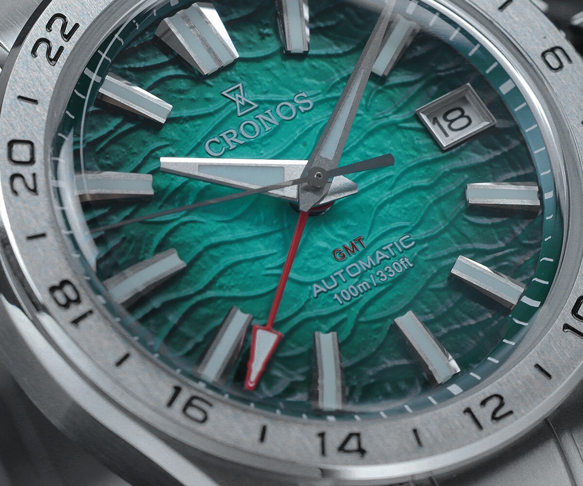 CRONOS GSオマージュ l6029m GMT NH34 美品