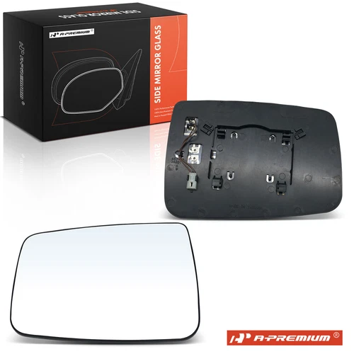 A-Premium Driver Mirror Glass Heated w/ Power Adjust for Ram 1500 Classic 19-24