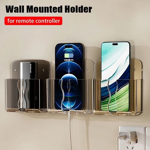 1Pcs Storage Air Conditioner Remote Holder Phone Charging Bracket