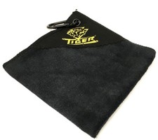 New Tiger Microfiber Towel with Hook - Pool Cue Towel to Hang on Your Case
