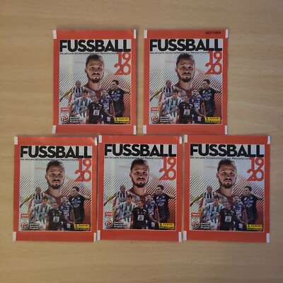 5x Panini Sticker Österreich Bundesliga 2019 Tüten Haaland Rookie Salzburg RC