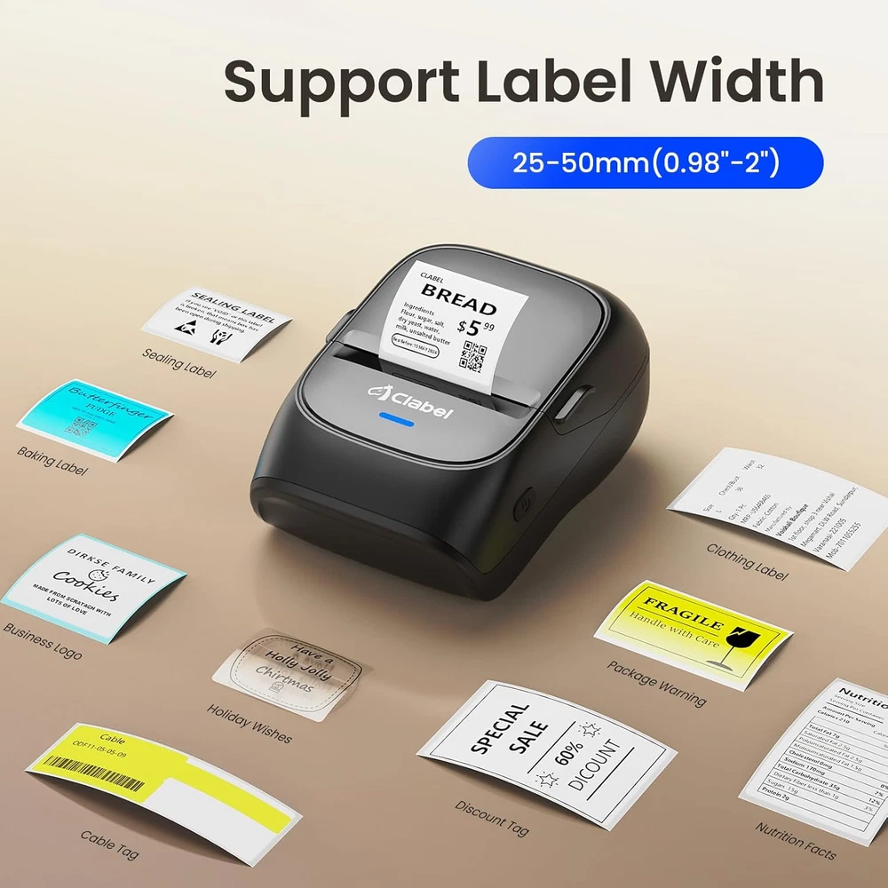 221B 2-Inch Mini Thermal Inkless Label Maker Machine with Tape 221B 2-Inch Mini Thermal Inkless Label Maker Machine with Tape