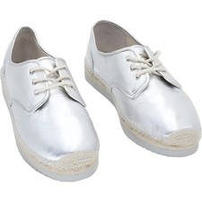 Michael Kors Hastings Lace-Up Silver Sneakers Women's US 8.5