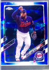 2021 Topps Chrome Sapphire Edition Miguel Sano #383 Twins
