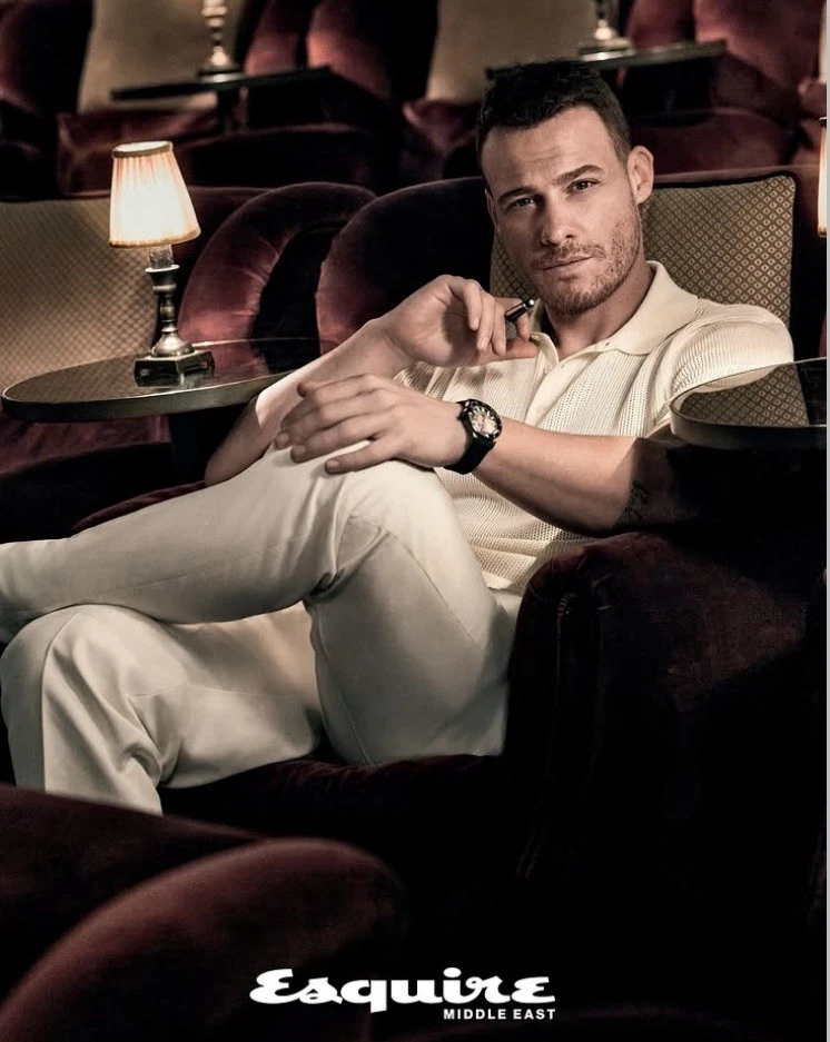 esquire Middle East September 2025 Kerem Bursin - Image 2 of 4