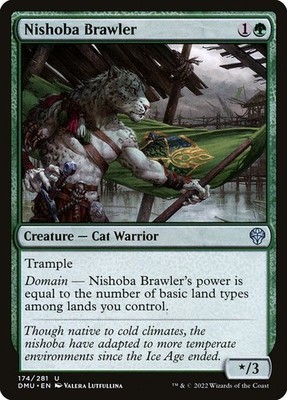 [MTG] Nishoba Brawler (174) (DMU) LP-HP