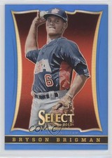 2013 USA Baseball Box Set Select Blue Prizm Preview /199 Bryson Brigman #26 07rd
