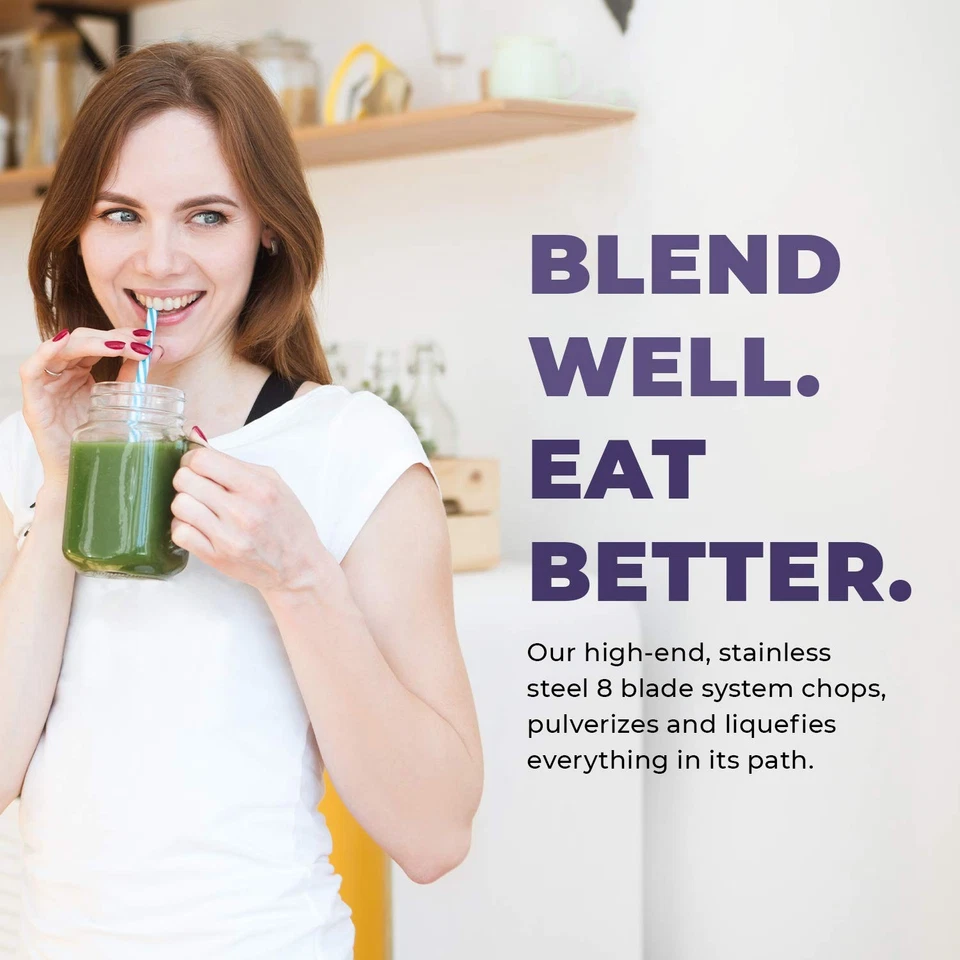 Liquidificador comercial com 5 anos de garantia total - 1800W, 3HP, 64 oz alto desempenho... - Imagem 2 de 4