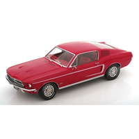 Ford Mustang Gt Fastback 1968 Red 1:18 Kk Scale Auto Stradali -D- Neues Modell