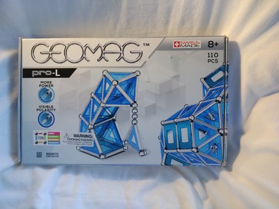 Geomag New 110 PCS Pro-L For Ages 8+ Swiss Made Slight Box Damage 