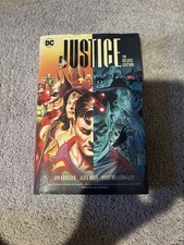 DC  JUSTICE The Deluxe Edition * FS HC Alex Ross Luthor Brainiac Superman Batman