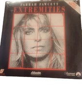 EXTREMITIES Laserdisc FARRAH FAWCETT VERY RARE Sealed 1986 NEW MINT