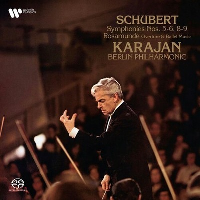 Herbert von Karajan - Schubert: Symphonies 5-6, 8-9 [New SACD] Rmst