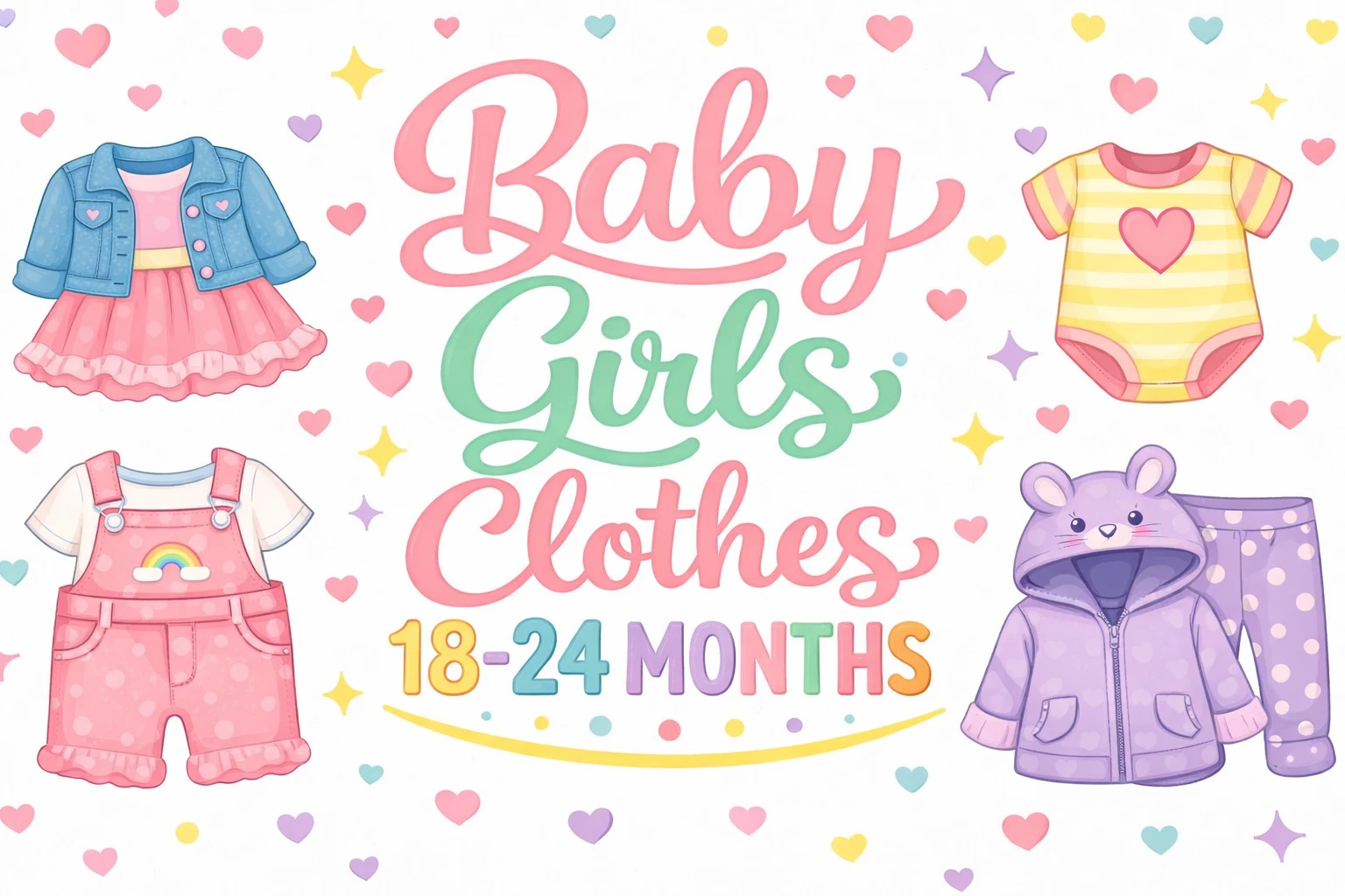 BABY GIRLS CLOTHES CLOTHING - 18-24 MONTHS - BUILD A BUNDLE - MULTI LISTING